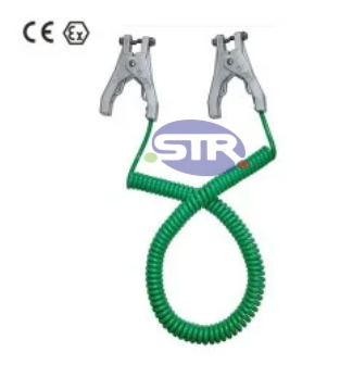 Bộ phận nối đất với hai kẹp nối đất được ATEX phê duyệt